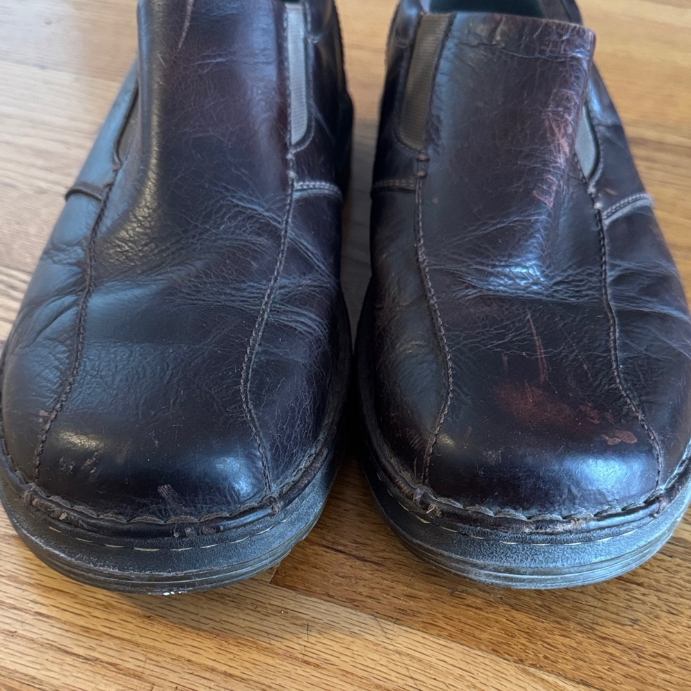 Dr. Martens Dark Brown Leather Slip-Ons - Used - Picture 2 of 9